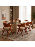 juego de comedor montreal nórdico 8 sillas