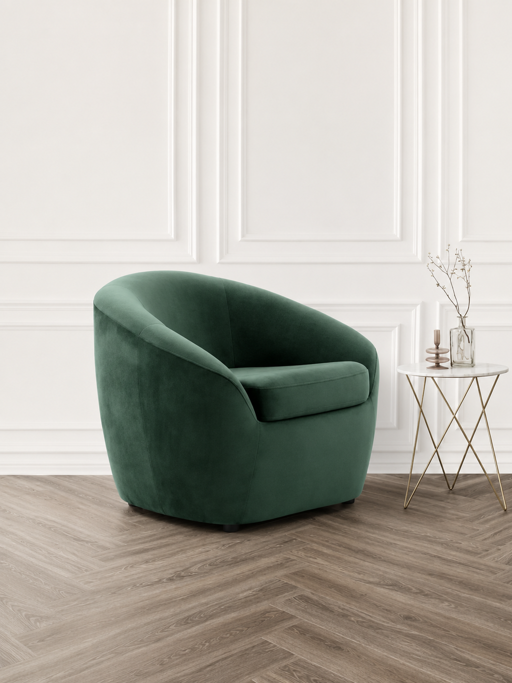Sillón Clásico Otto color Esmeralda TU MESITA