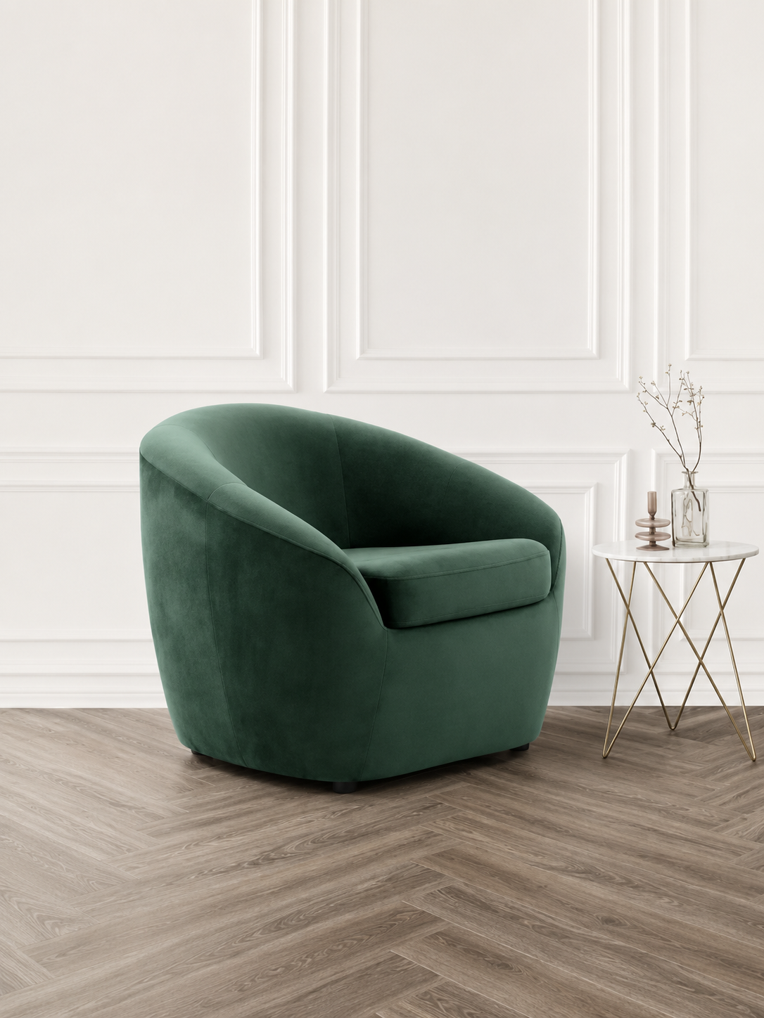 Sillón Clásico Otto color Esmeralda TU MESITA