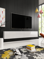 Mueble para Tv flotante 2 puertas Elvira color Blanco TU MESITA