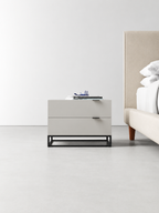 VELADOR CONTEMPORÁNEO TU MESITA BLANCO CLOET 56CM