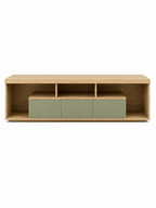 Mesa de TV Minimalista Kaori Rovere y Agave 200 cm de largo