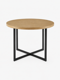 MESA DE COMEDOR CIRCULAR TU MESITA POLO COLOR DUNA