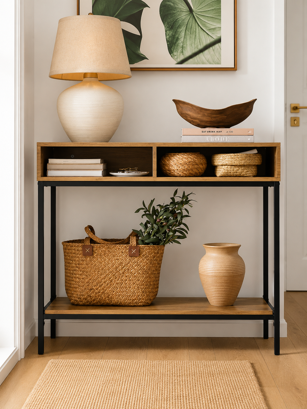MESA CONSOLA MODERNA ARAUJO 100CM