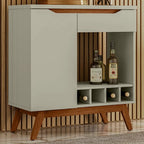 AparadorBar Moderno Puquio color BlancoDuna TU MESITA
