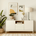 Aparador Contemporáneo Divós Blanco 150cm