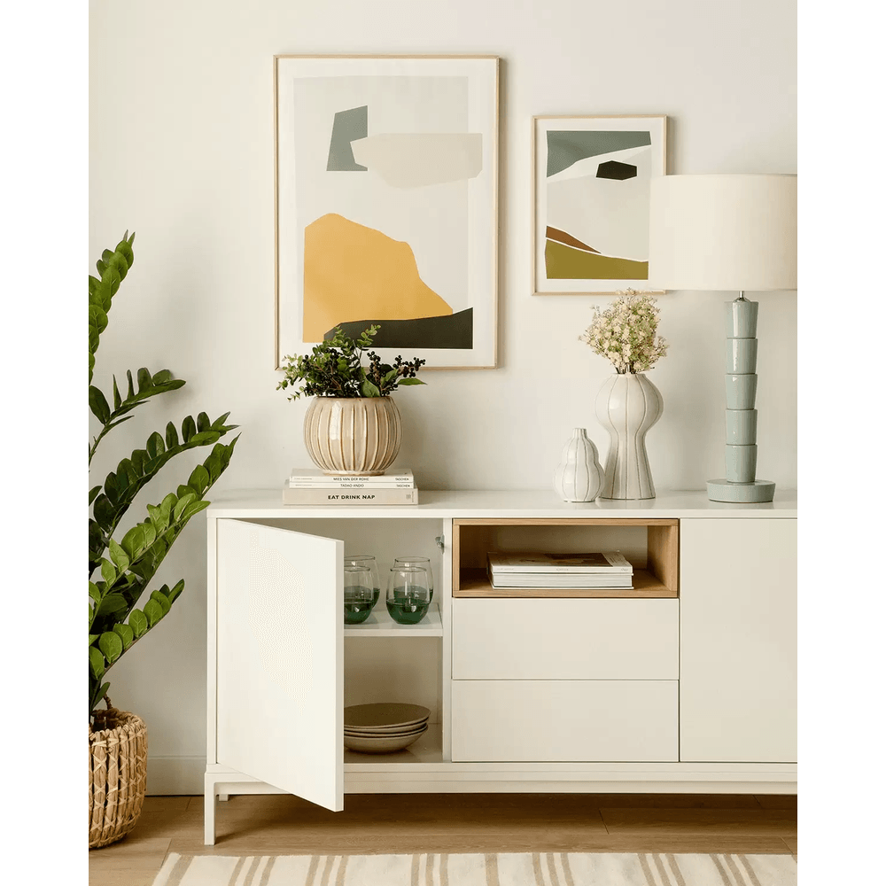 Aparador Contemporáneo Divós Blanco 150cm