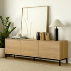 Aparador Moderno 3 puertas Habana color Duna TU MESITA