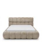 Cama Box Verona King Beige Tarima + Cabecera TU MESITA