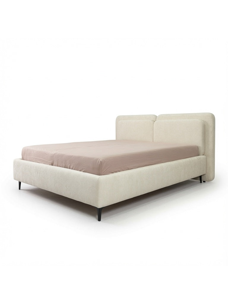 Cama Box Liora Queen Blanco Tarima + Cabecera TU MESITA