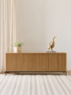 Aparador Moderno Calmell Color Duna TU MESITA 3 puertas