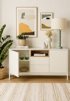 Aparador Contemporáneo Divós Blanco 150cm