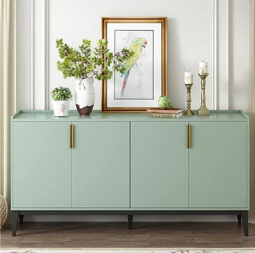 Aparador Moderno Olivo 4 puertas Color Agave TU MESITA