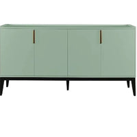 Aparador Moderno Olivo 4 puertas Color Agave TU MESITA