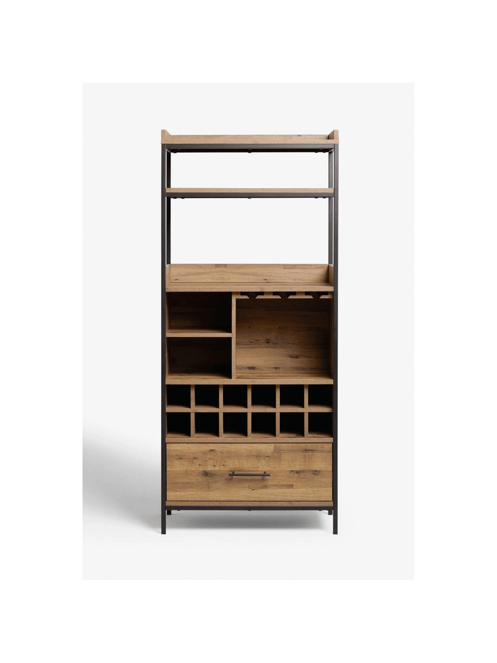 Mueble Alto de Bar Color Marrón 1 cajón TU MESITA