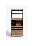 Mueble Alto de Bar Color Marrón 1 cajón TU MESITA