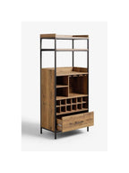 Mueble Alto de Bar Color Marrón 1 cajón TU MESITA