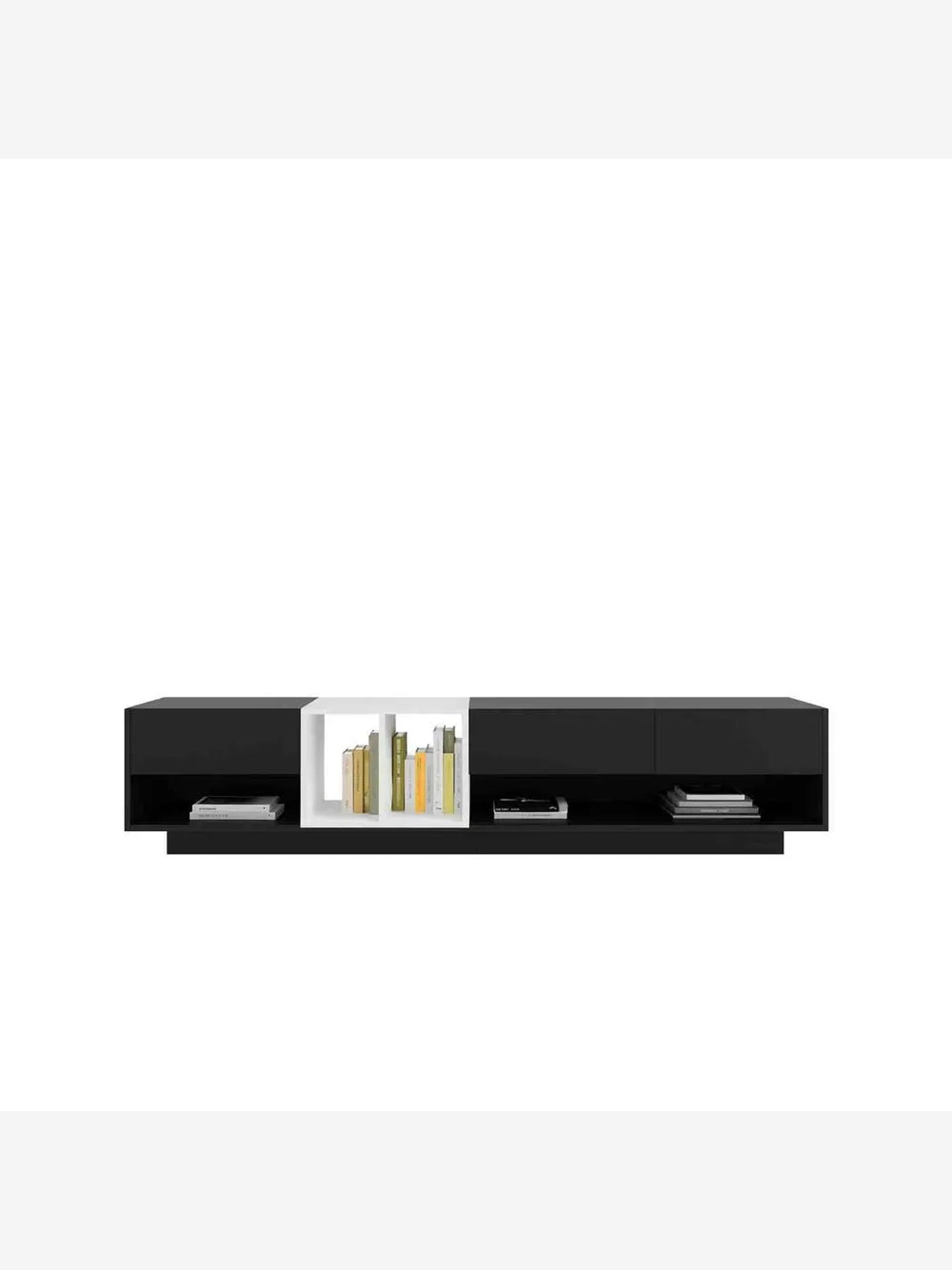 Mesa de TV Orfia Color Negro\Blanco TU MESITA