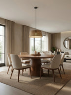 Juego De Comedor Elena 4 Sillas de madera Base Enchapada MDF TU MESITA