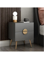 Velador Moderno Grey Color Plomo TU MESITA