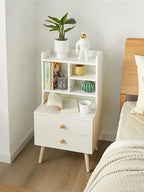 Velador Contemporáneo Mardó Blanco 81cm TU MESITA