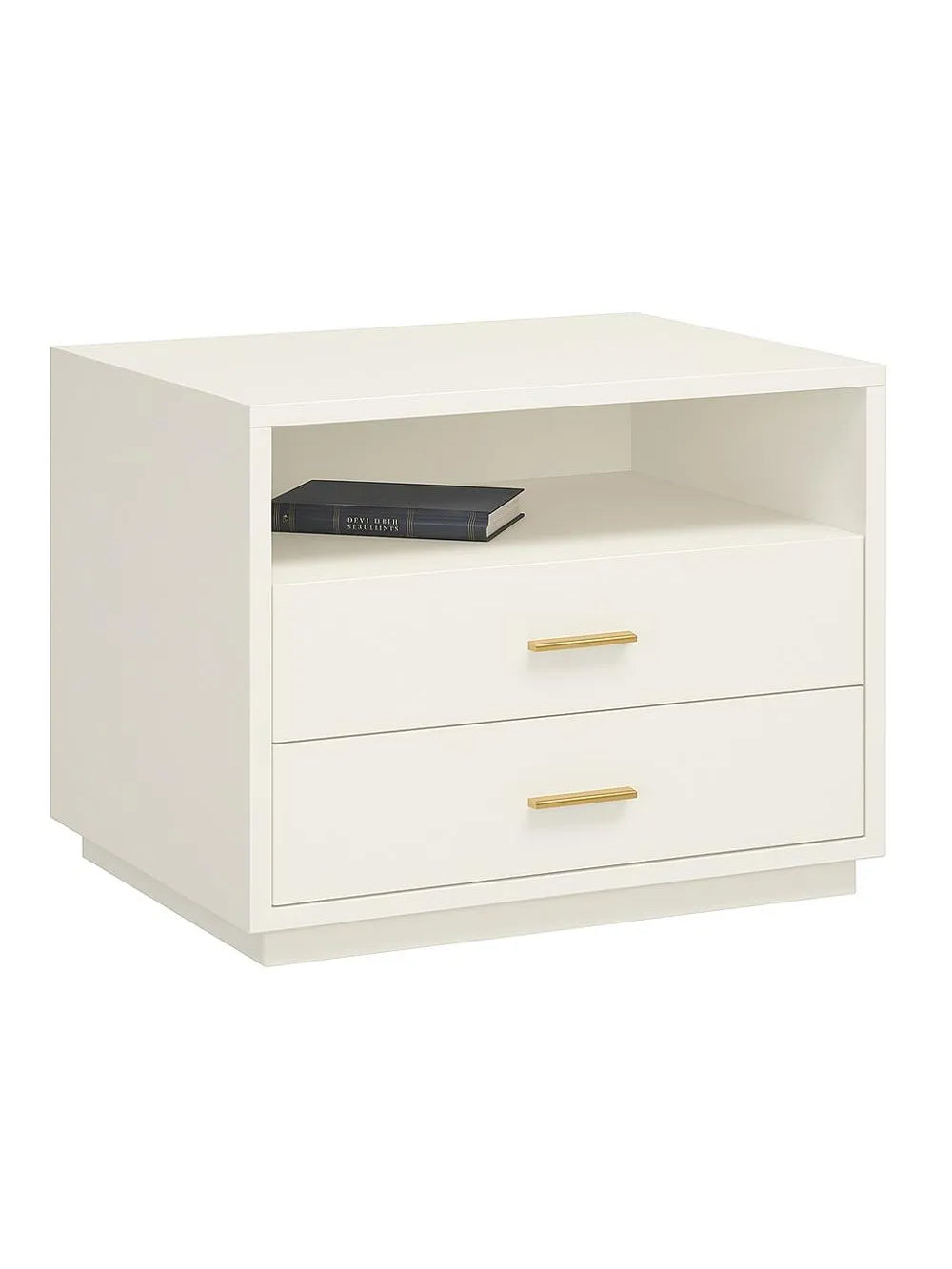 Velador Mesa de Noche Singer Color Blanco TU MESITA
