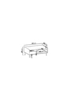 Mesa de Centro Mixer Color Chiavenna\Onix TU MESITA