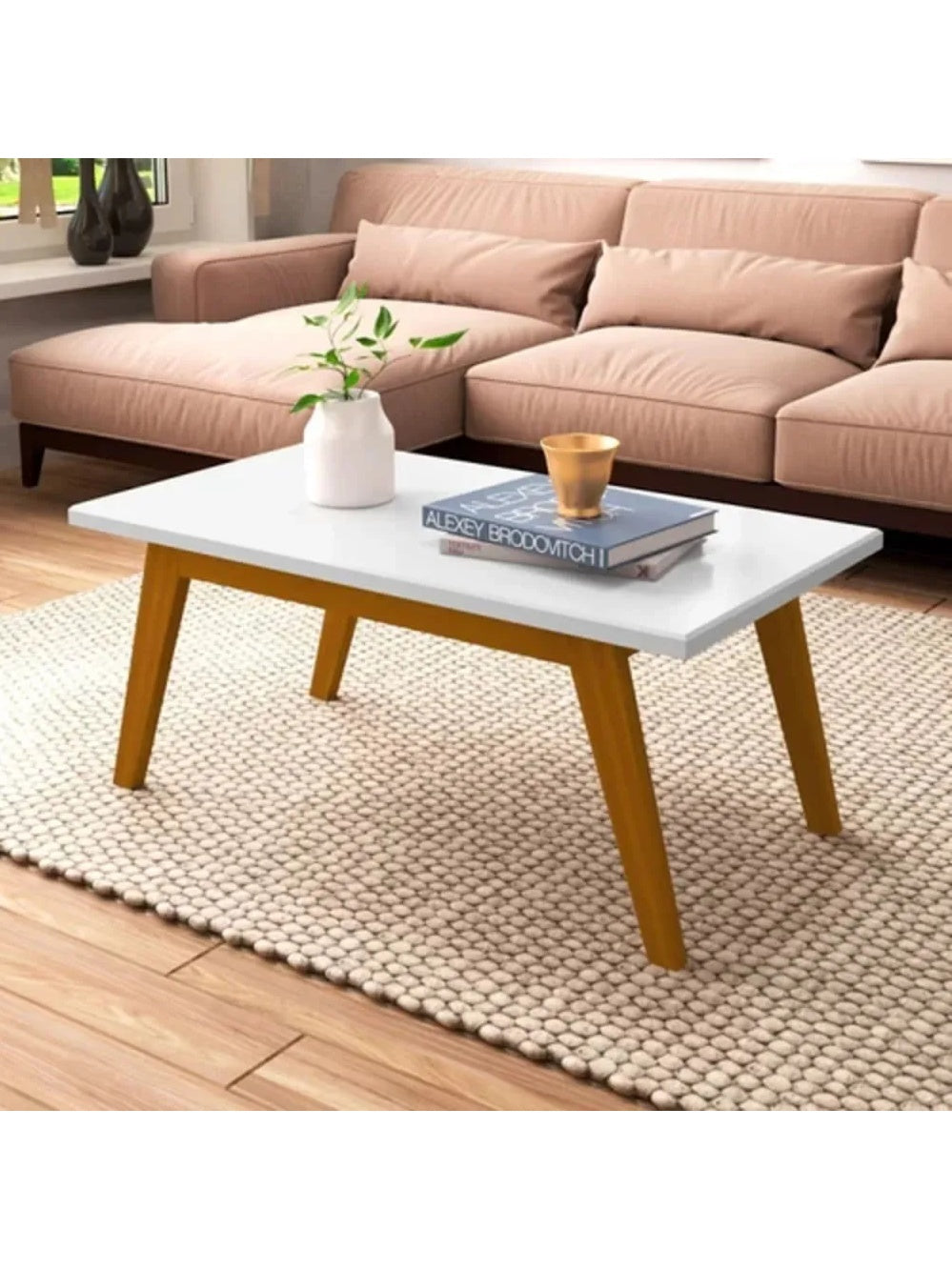 Mesa de Centro Vintage Alex Blanco