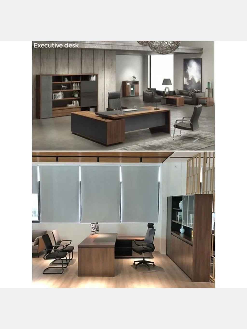 Escritorio Ejecutivo Moderno Oblich 220cm