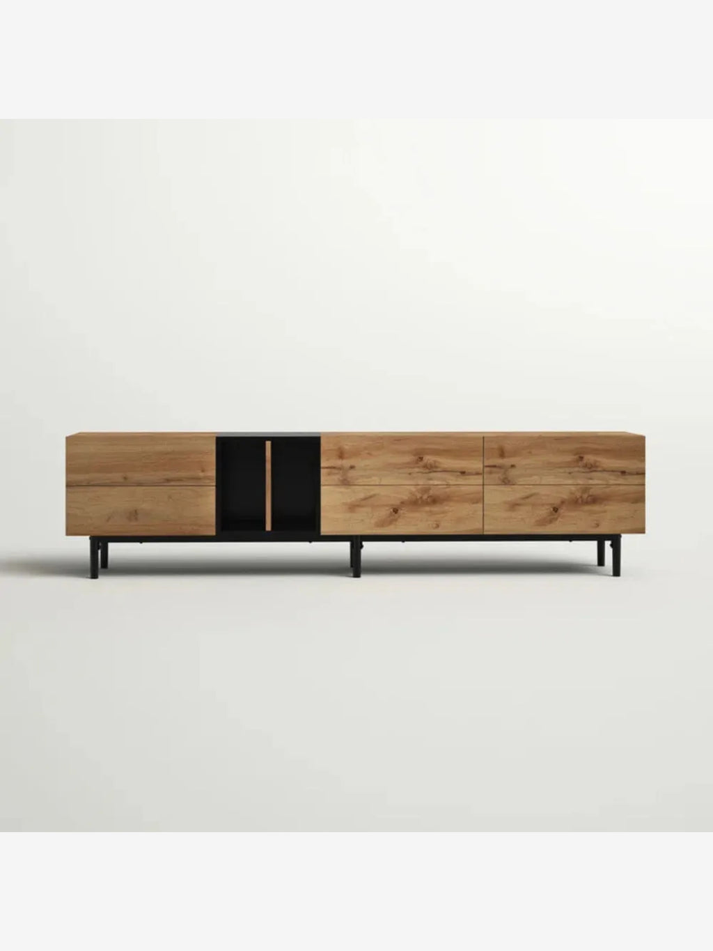 Mesa de TV Moderna Togo Marrón 195cm TU MESITA