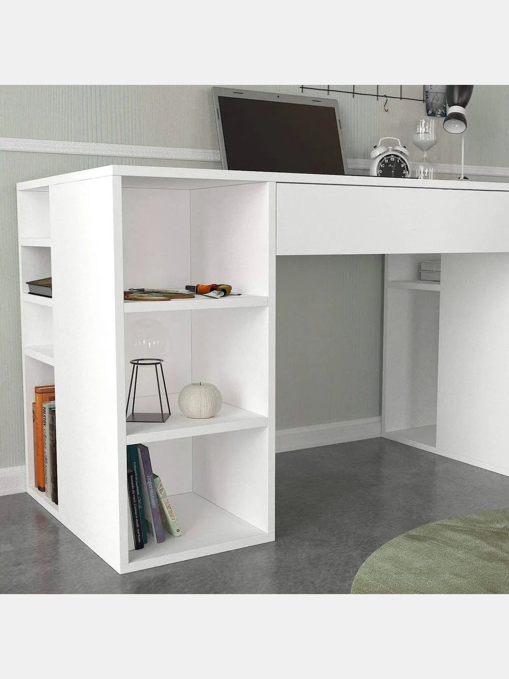 Escritorio Moderno Virgilio color Blanco TU MESITA