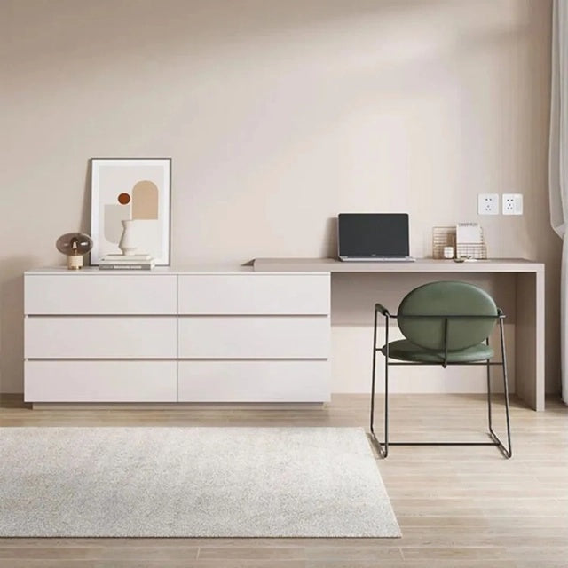 Escritorio mas Cómoda Expandible Paris 6 cajones TU MESITA