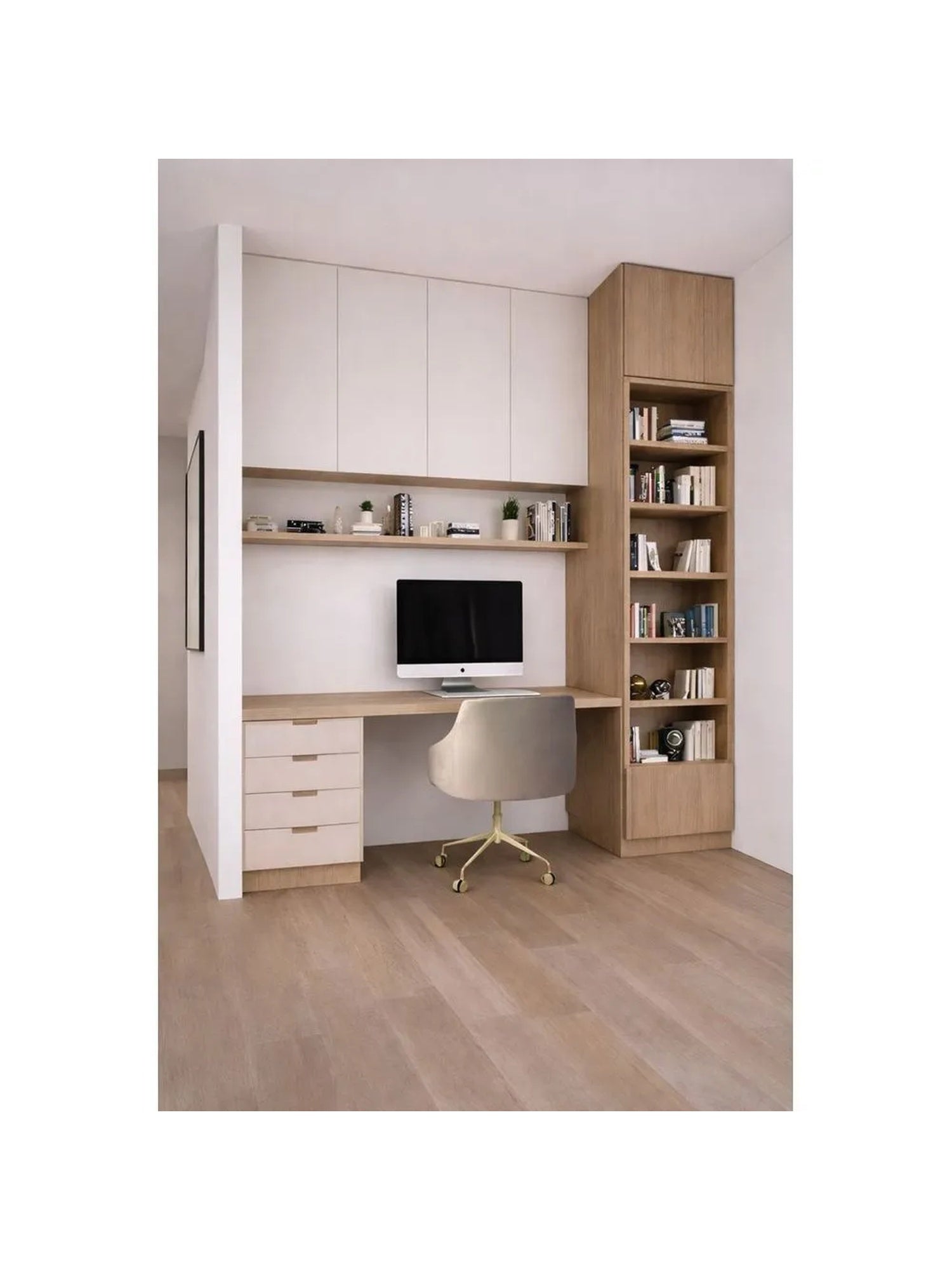 Escritorio Vintage Julian Color Rovere/Blanco TU MESITA