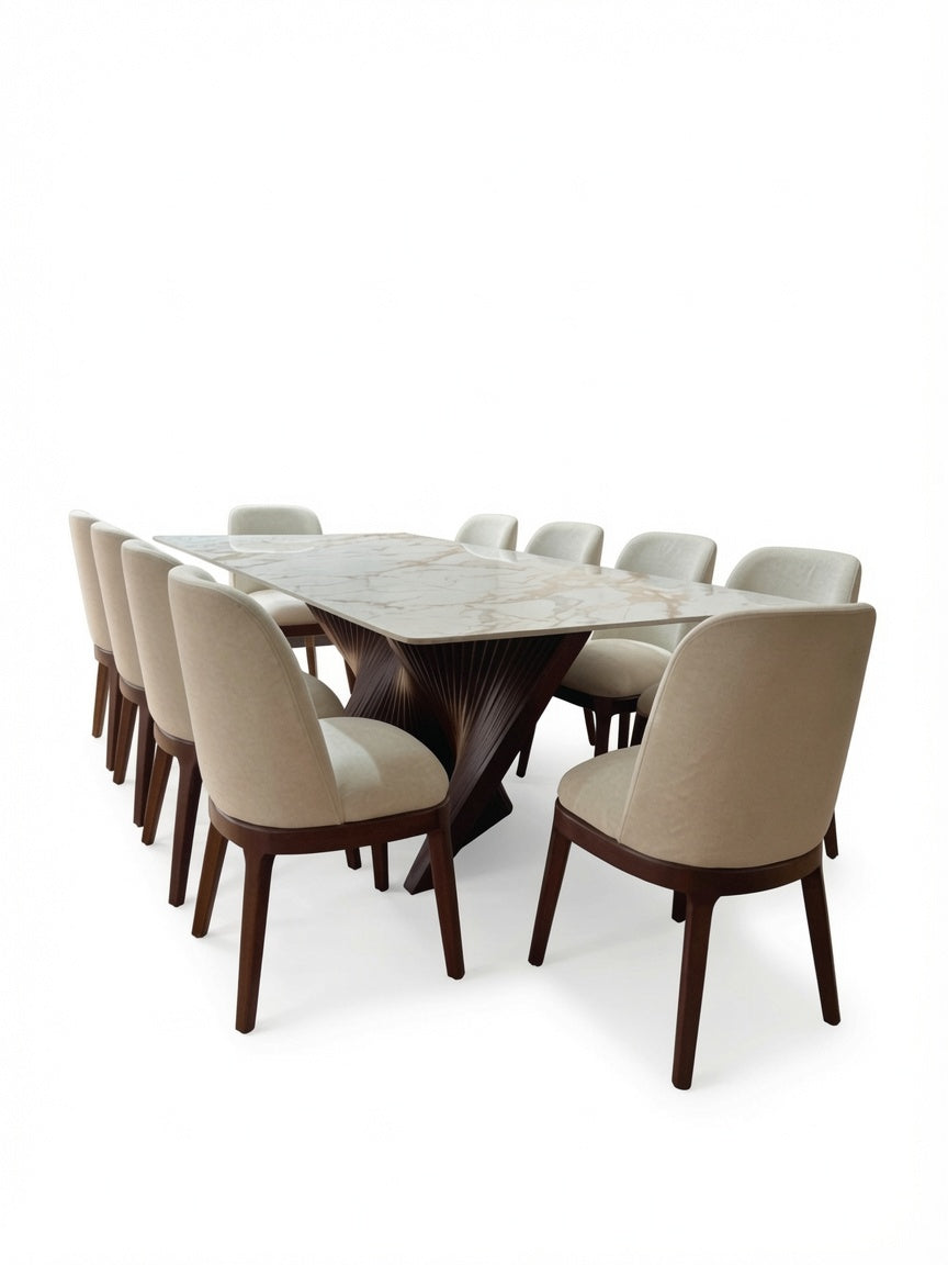Juego de Comedor Imperial 10 Sillas de Madera TU MESITA