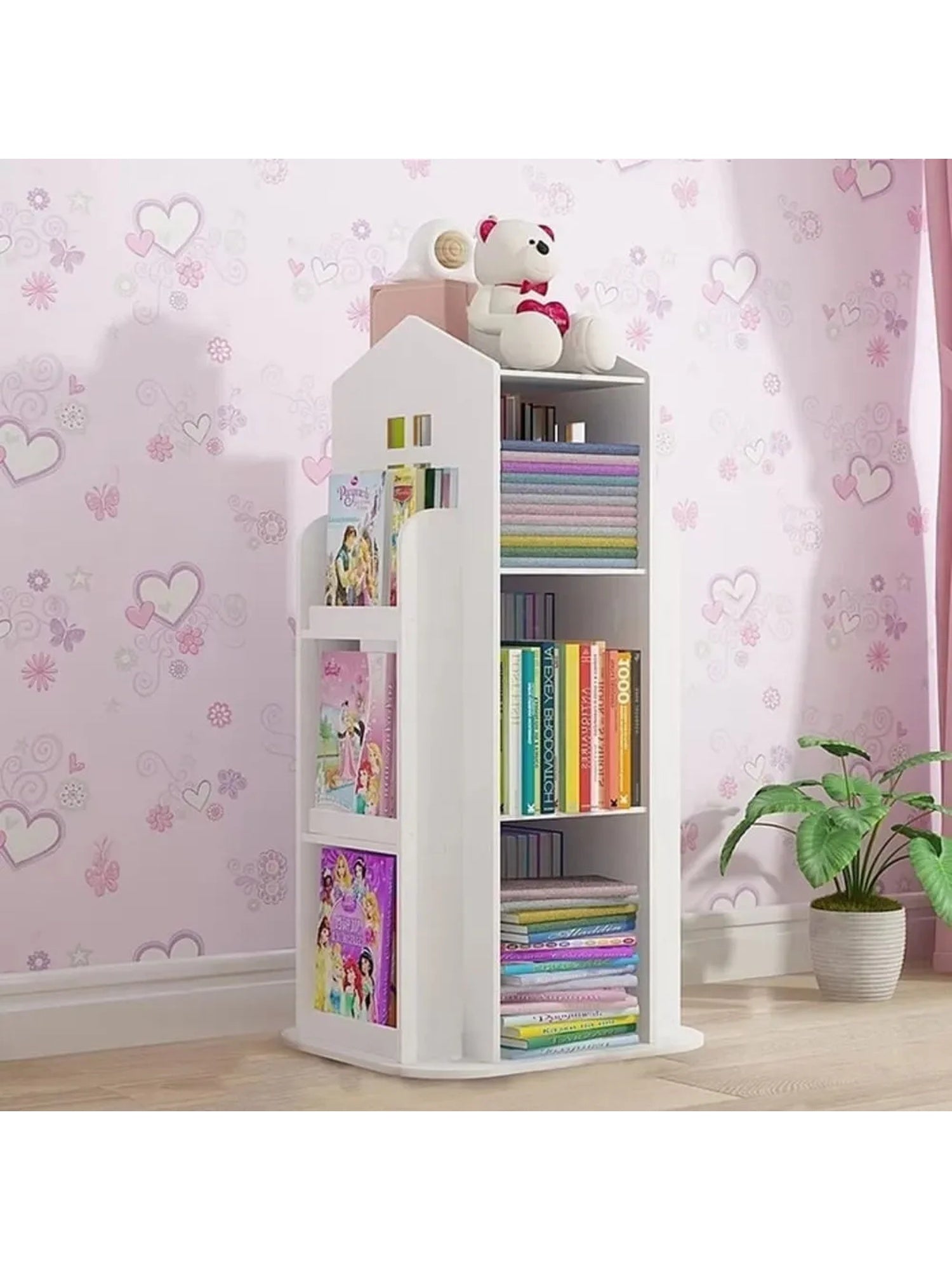 Librero Organizador Infantil Yuri color Blanco TU MESITA