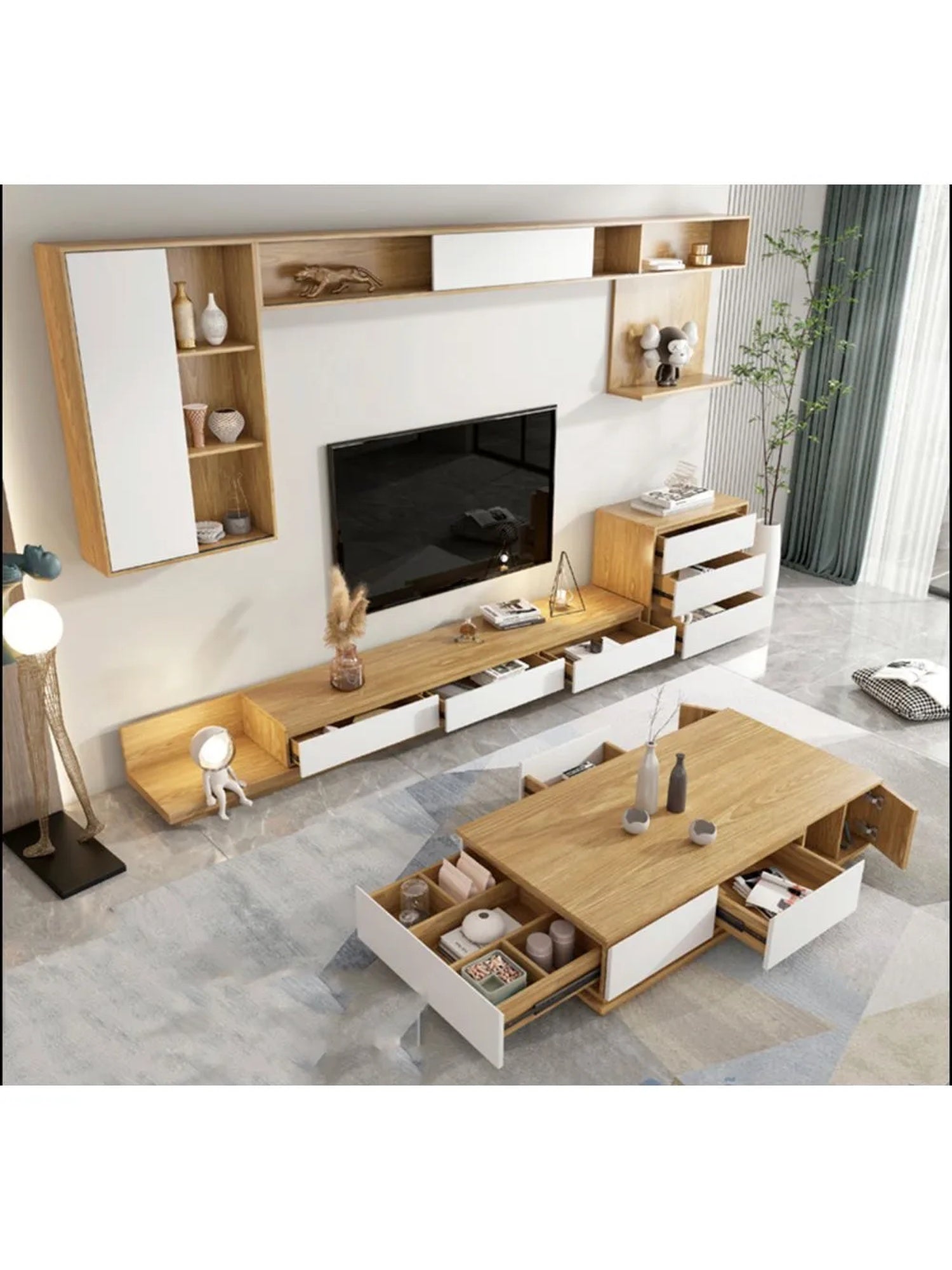Mesa de Centro Moderno Jeremy