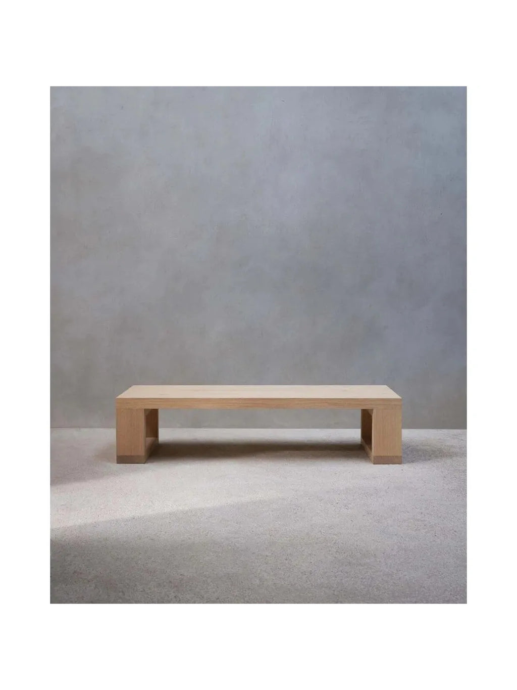 Mesa de Centro Contemporáneo Lisitsa Marrón Pastel 100cm