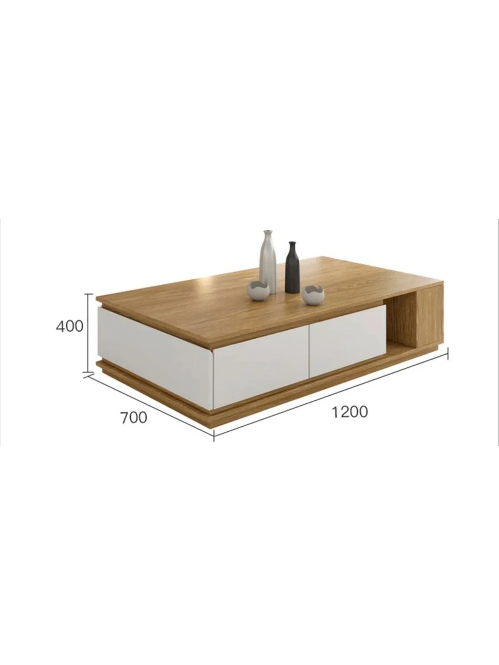 Mesa de Centro Moderno Jeremy