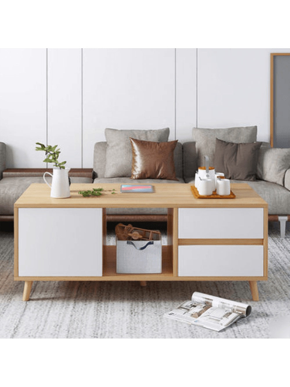 Mesa de Centro Vintage Jose 120cm
