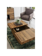 Mesa de Centro Syberia Expandible color Marrón TU MESITA