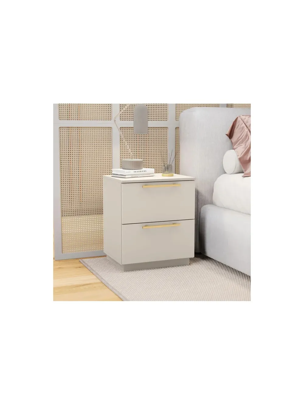 Mesa de Noche Minimalista Chad Color Capri TU MESITA
