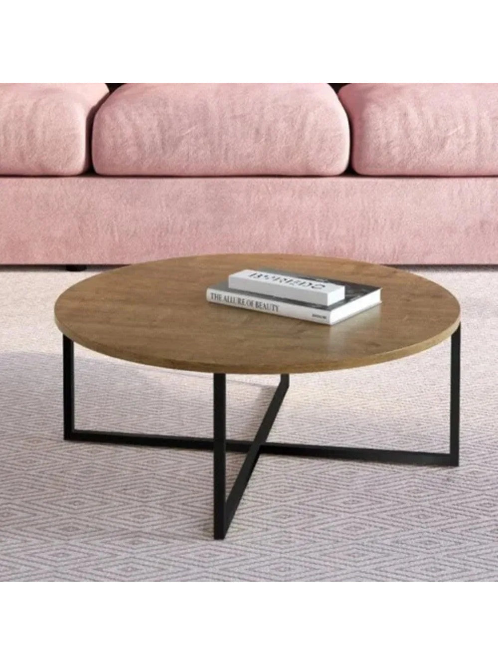 Mesa de Centro Redonda Antonio Marrón