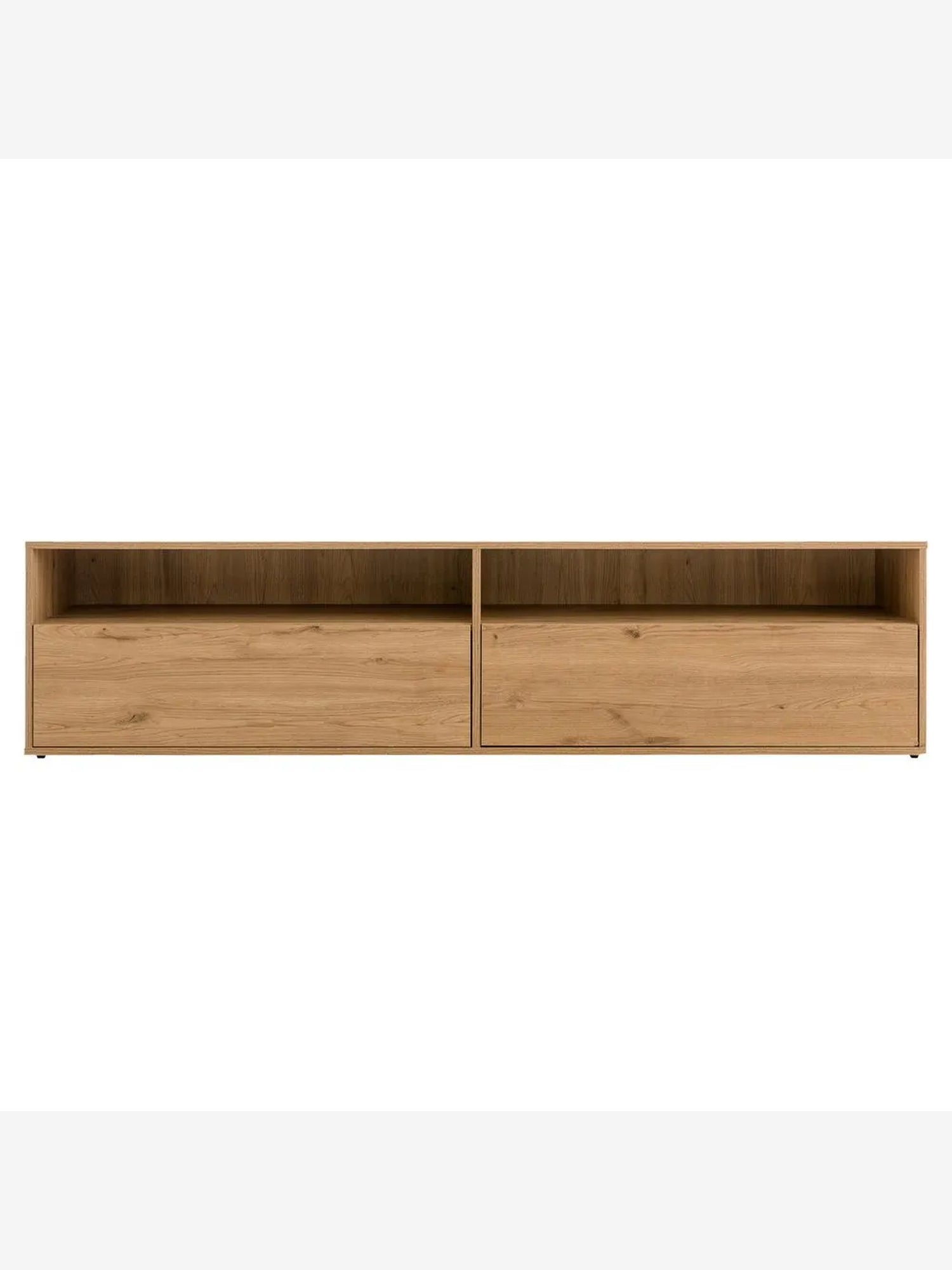 Mesa de Tv 2 cajones Senna color Duna TU MESITA