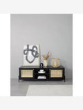 Mesa de TV Micro Color Roble Negro TU MESITA