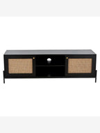 Mesa de TV Micro Color Roble Negro TU MESITA