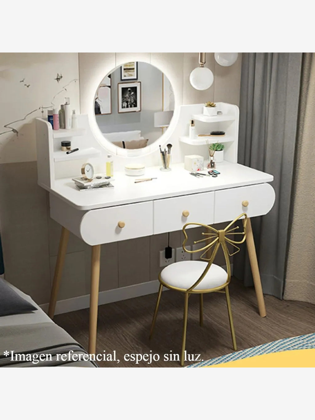 TOCADOR VINTAGE DALILA 3 CAJONES