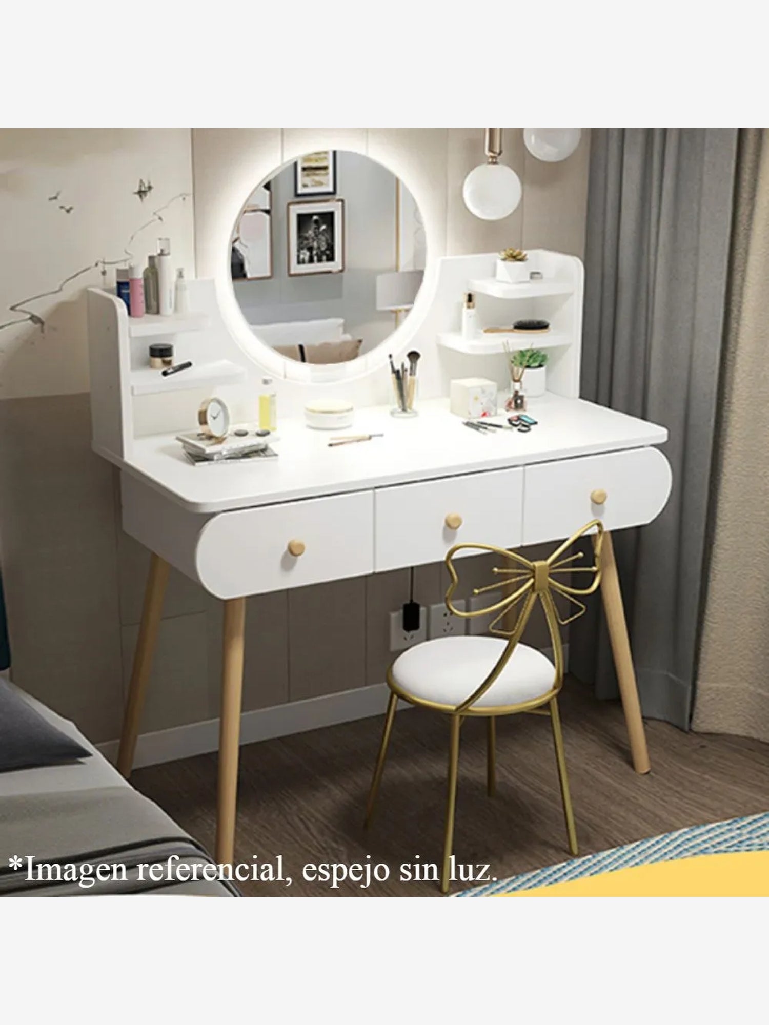 TOCADOR VINTAGE DALILA 3 CAJONES