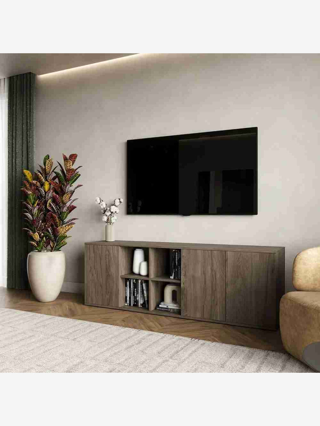 Mesa de TV Kafka Color Coñac TU MESITA