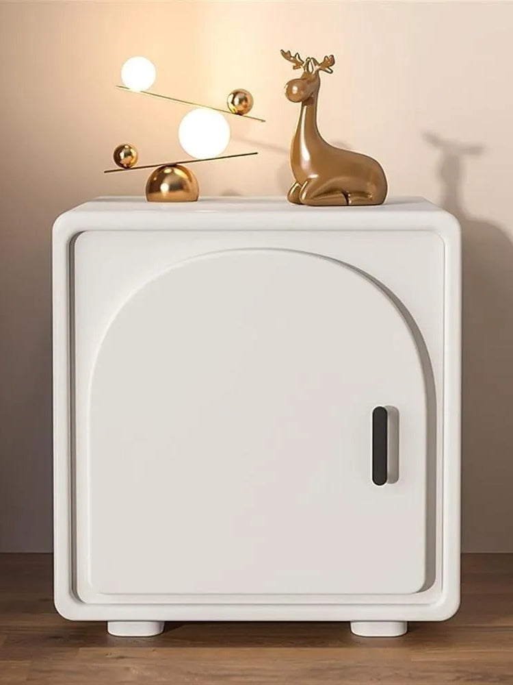 Velador Infantil Moderno Lucy color Blanco 1 puerta TU MESITA