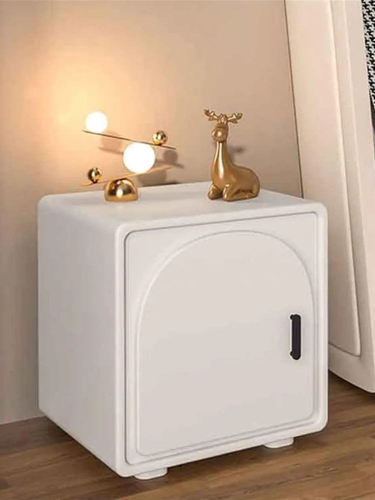 Velador Infantil Moderno Lucy color Blanco 1 puerta TU MESITA